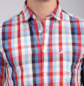 CHECKS FULL SLEEVES CASUAL COTTON SHIRT