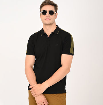 SLIM FIT CUT & SEW POLO SHIRT