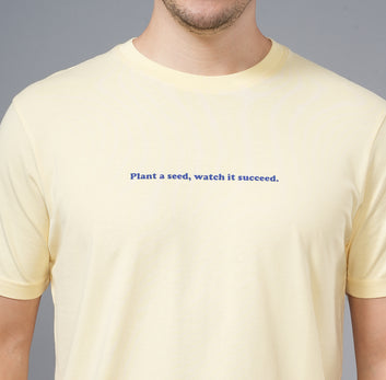 OVERSIZE PRINTED CREW NECK TSHIRT