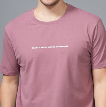 OVERSIZE PRINTED CREW NECK TSHIRT