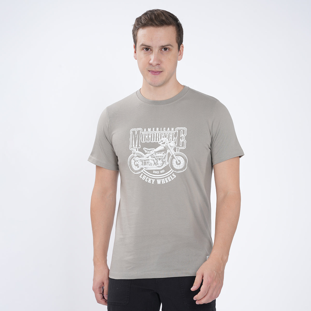 Printed Crew Neck T-Shirts