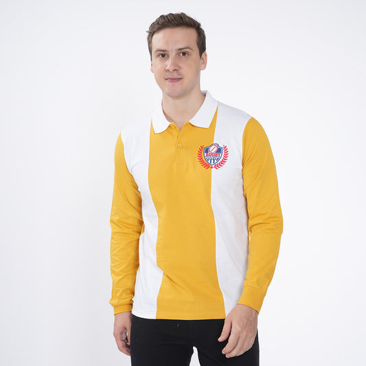 FULL SLEEVES SLIM FIT RUGBY POLO SHIRT