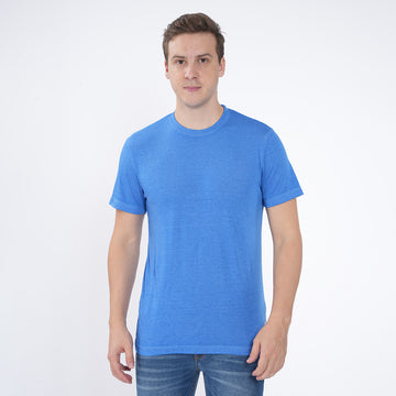 SLIM FIT BURN OUT CREW NECK TSHIRT