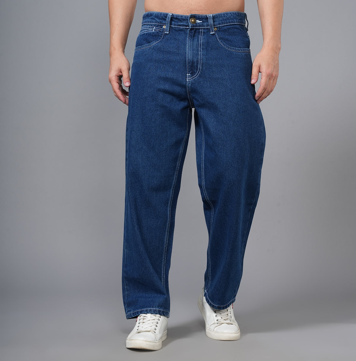 Denim Pantalon De Skate Large Buy Blue Jeans For Men By Bene Kleed