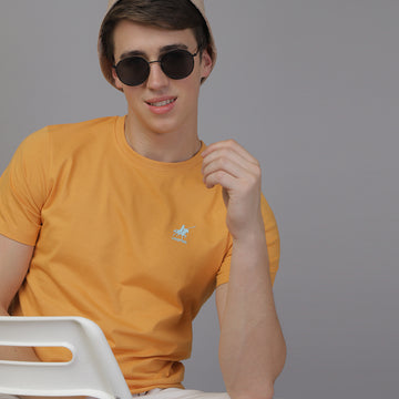 REGULAR FIT CREW NECK COTTON TSHIRT