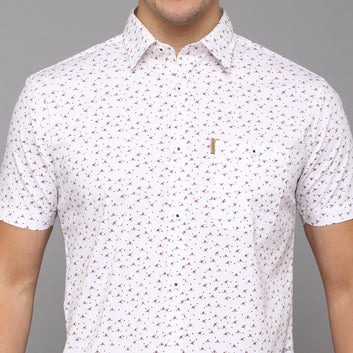 PRINTED HALF SLEEVE CASUAL SHIRT