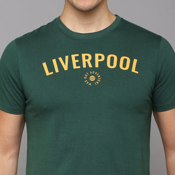 SOLID LOGO CREW NECK COTTON TSHIRT