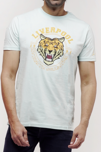 TIGER FACE CREW GRAPHIC TSHIRT