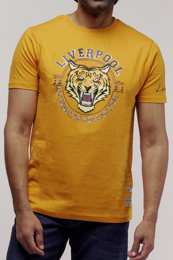 TIGER FACE CREW GRAPHIC TSHIRT