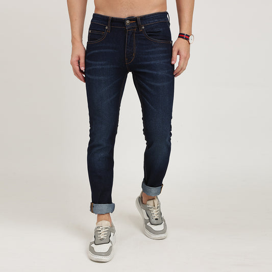 DARK BLUE SLIM FIT JEANS