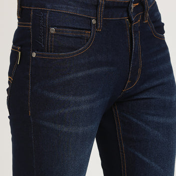 DARK BLUE SLIM FIT JEANS