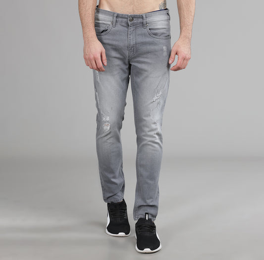 MID GREY SLIM FIT JEANS