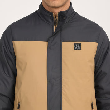 REGULAR FIT CIRE WINDCHEATER JACKET