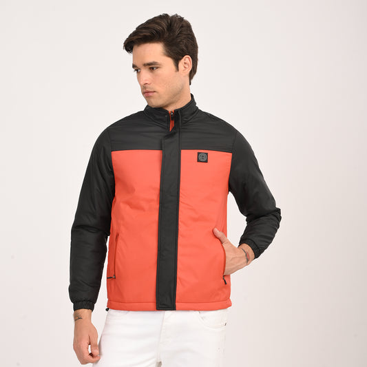 REGULAR FIT CIRE WINDCHEATER JACKET
