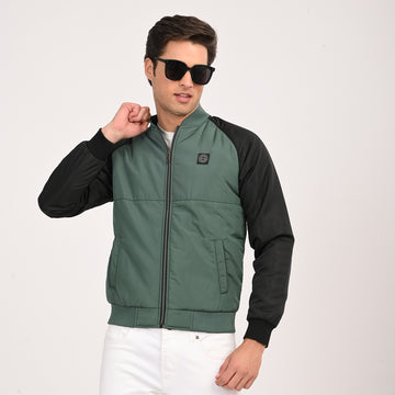 REGULAR FIT MEMORY TWILL JACKET