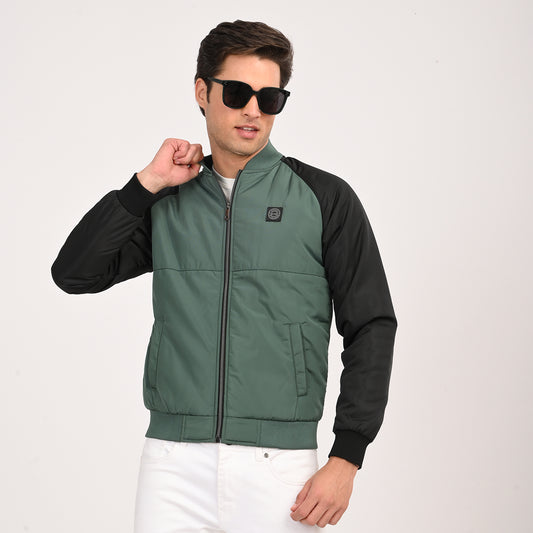 REGULAR FIT MEMORY TWILL JACKET