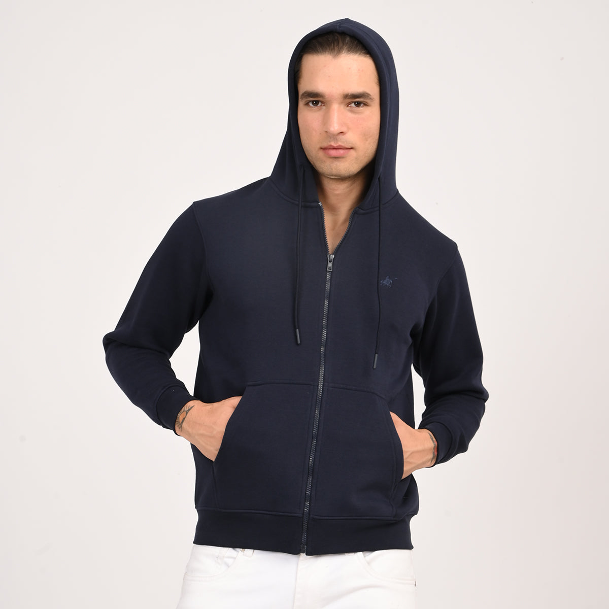 REGULAR FIT HOODIE SWEATSHIRT