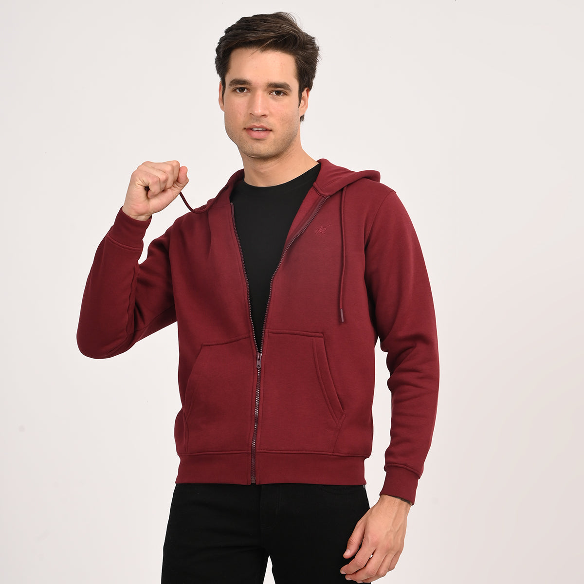 REGULAR FIT HOODIE SWEATSHIRT