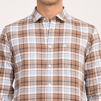 CHECKS FULL SLEEVES SLIM FIT CASUAL SHIRT