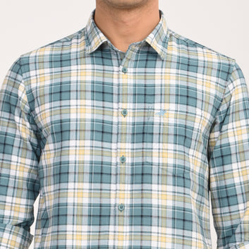CHECKS FULL SLEEVES SLIM FIT CASUAL SHIRT