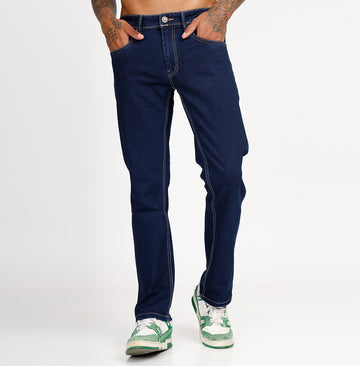 INDIGO STRAIGHT FIT DENIM