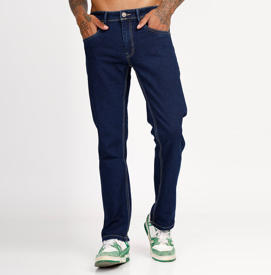 INDIGO STRAIGHT FIT DENIM