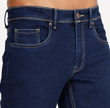 INDIGO STRAIGHT FIT DENIM