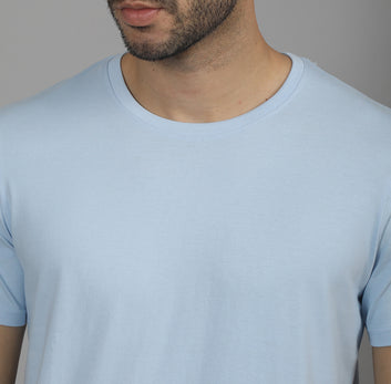 REGULAR FIT CREW NECK COTTON TSHIRT