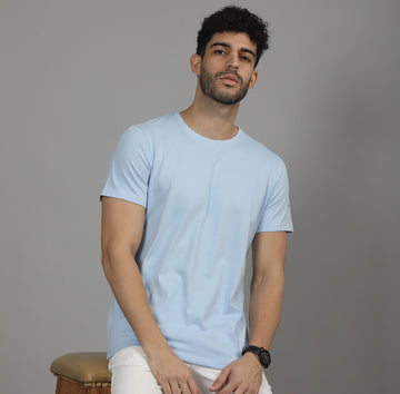 REGULAR FIT CREW NECK COTTON TSHIRT