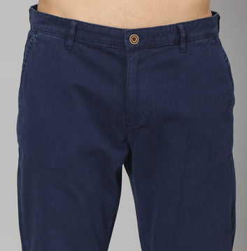 STRAIGHT FIT  COTTON CHINOS