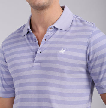 SLIM FIT JACQUARD POLO SHIRT