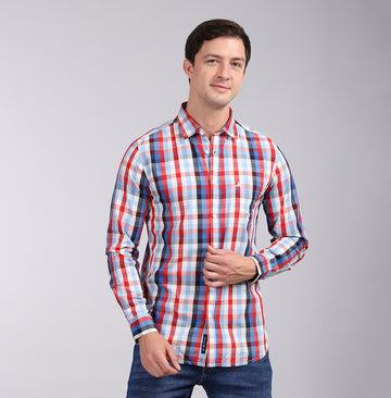 CHECKS FULL SLEEVES CASUAL COTTON SHIRT