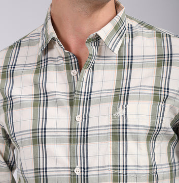 CHECKS FULL SLEEVES CASUAL COTTON SHIRT