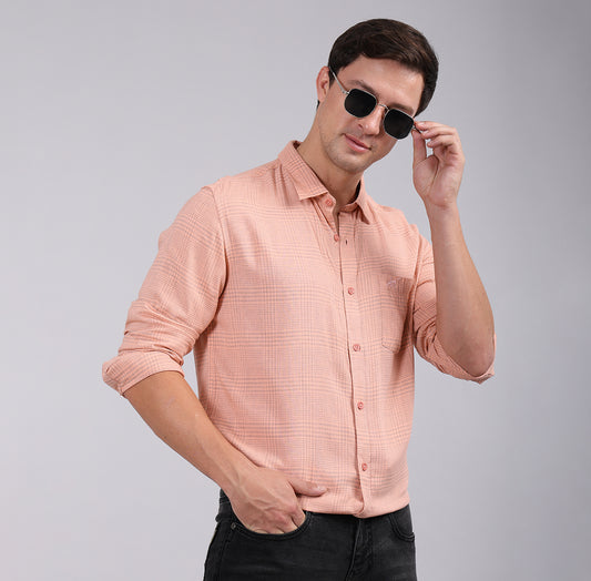 CHECKS FULL SLEEVES CASUAL COTTON SHIRT