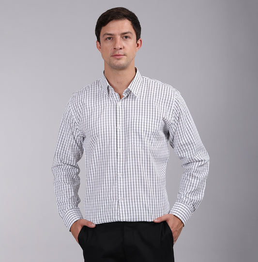 CHECKS FULL SLEEVES FORMAL SHIRT