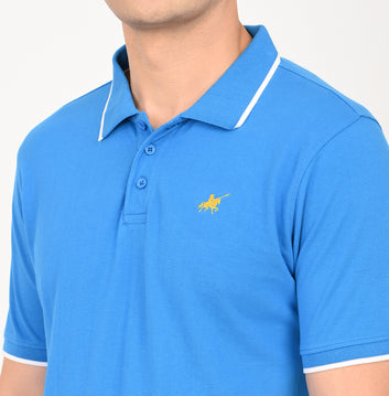 SLIM FIT PIQUE POLO SHIRT