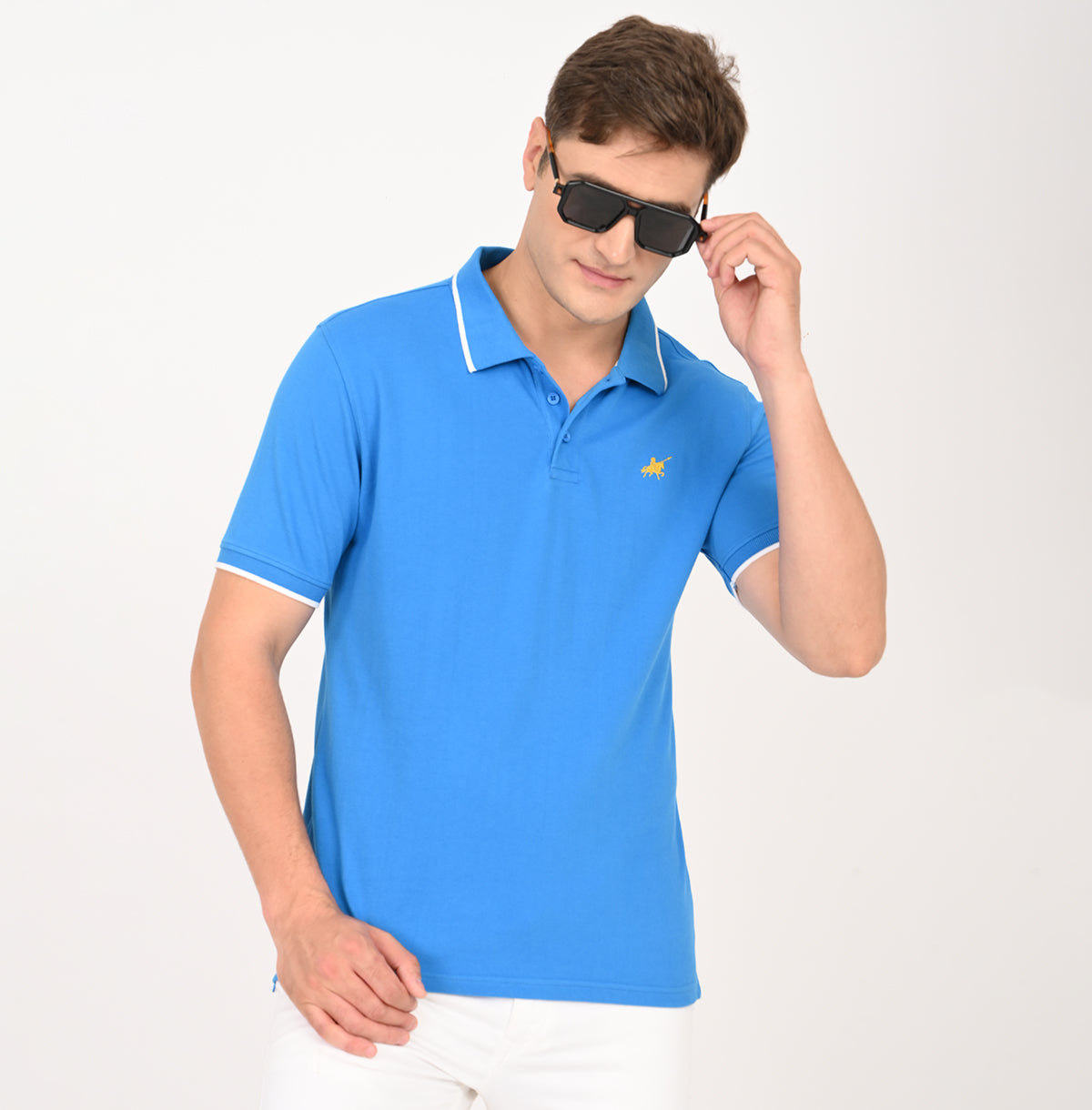 SLIM FIT PIQUE POLO SHIRT