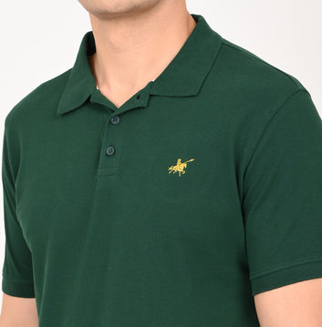 SLIM FIT PIQUE POLO SHIRT