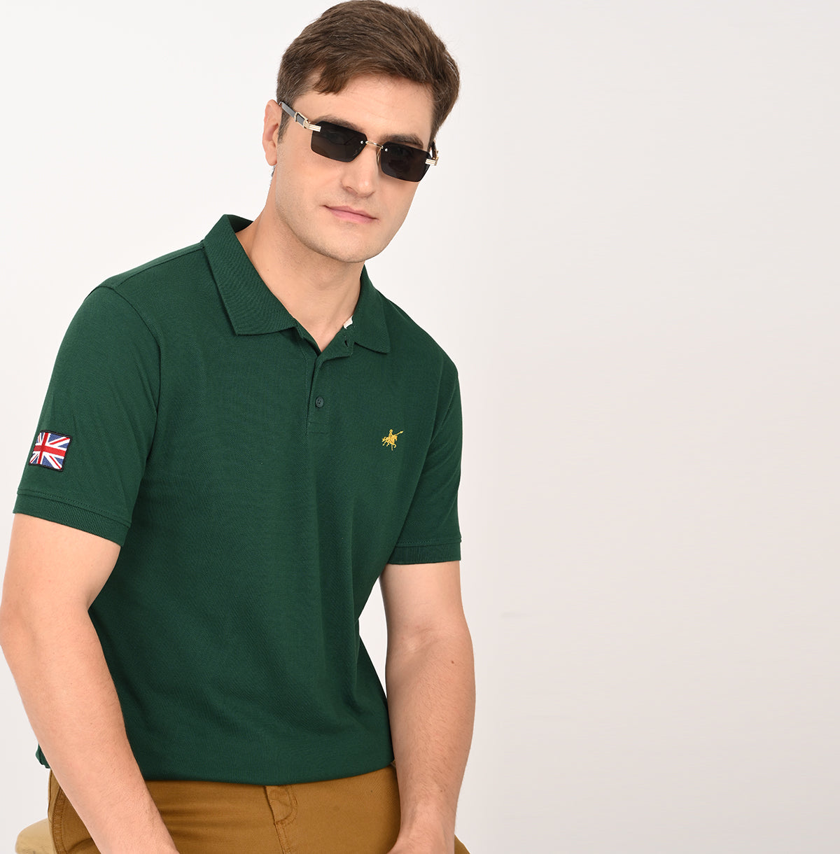SLIM FIT PIQUE POLO SHIRT