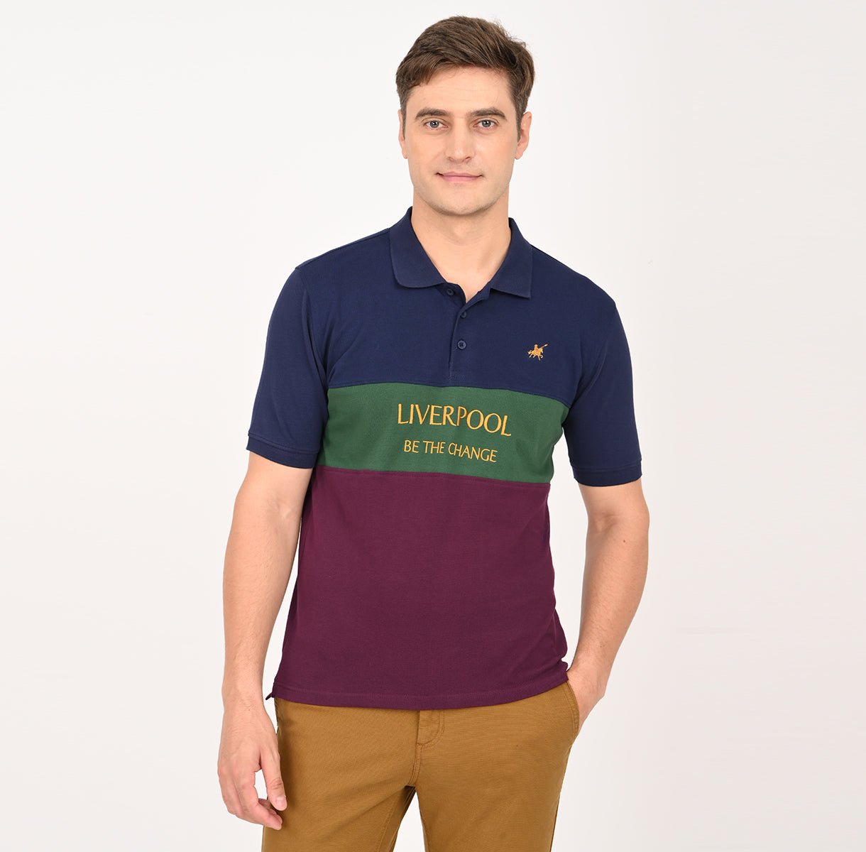 SLIM FIT PIQUE POLO SHIRT