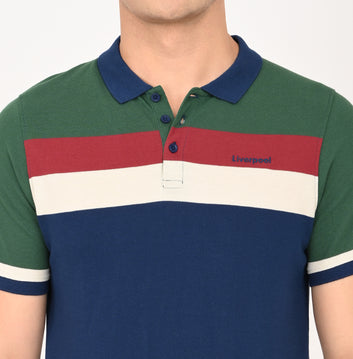 SLIM FIT STRIPE POLO SHIRT