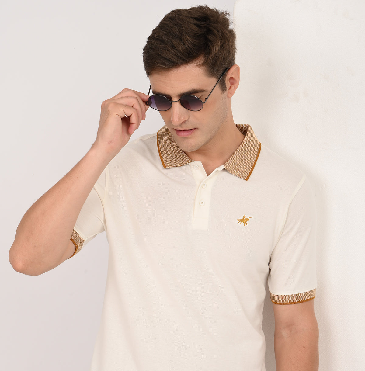 SLIM FIT PIQUE POLO SHIRT