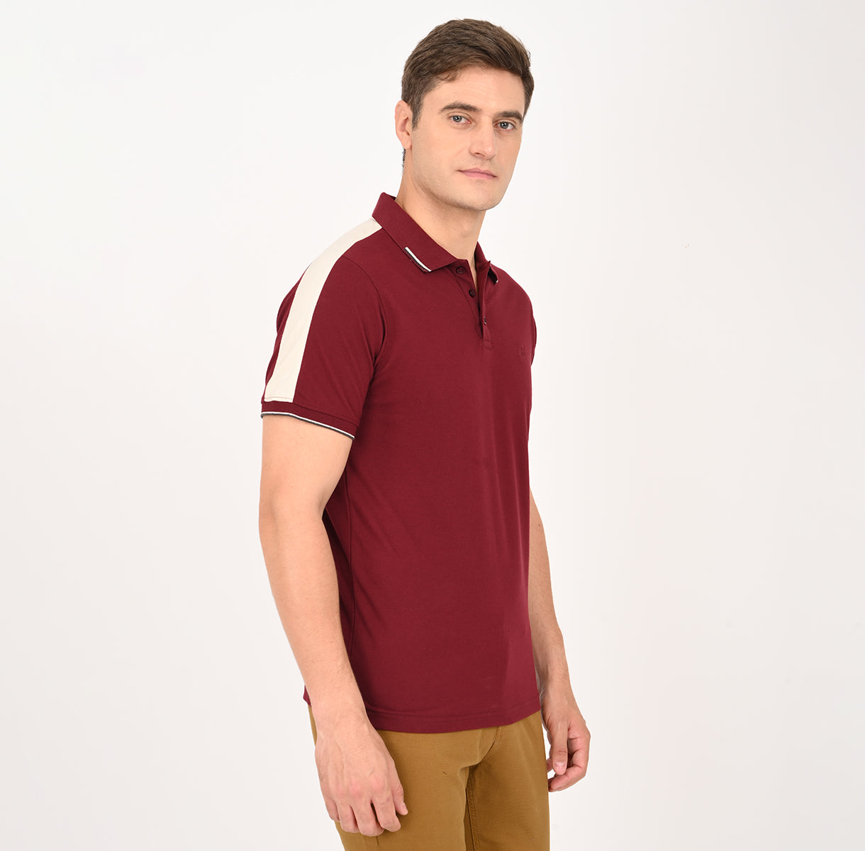 SLIM FIT CUT & SEW POLO SHIRT