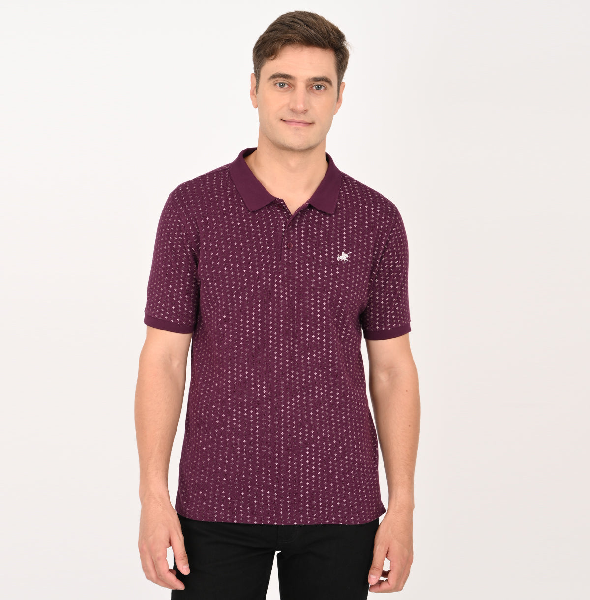 SLIM FIT PIQUE POLO SHIRT