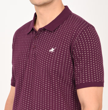 SLIM FIT PIQUE POLO SHIRT