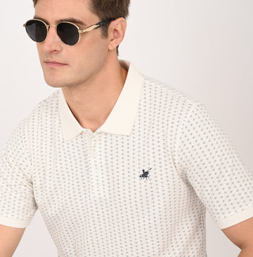 SLIM FIT PIQUE POLO SHIRT