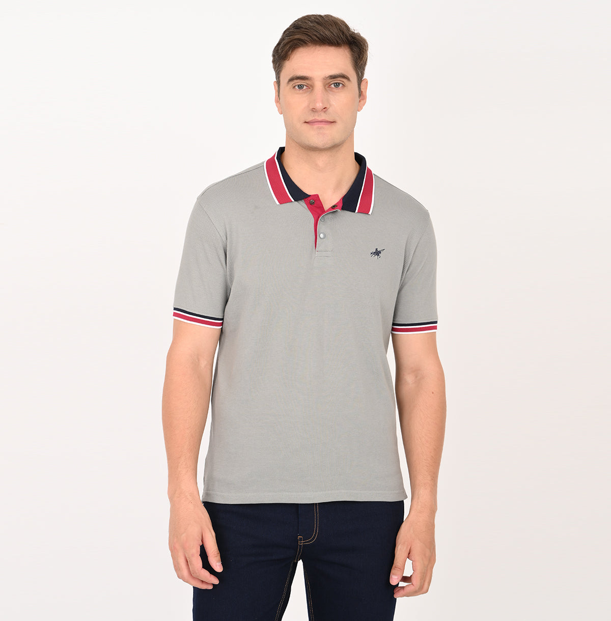 SLIM FIT PIQUE POLO SHIRT