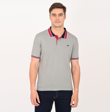 SLIM FIT PIQUE POLO SHIRT
