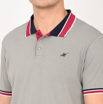 SLIM FIT PIQUE POLO SHIRT