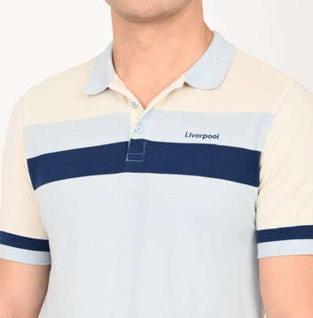 SLIM FIT STRIPE POLO SHIRT